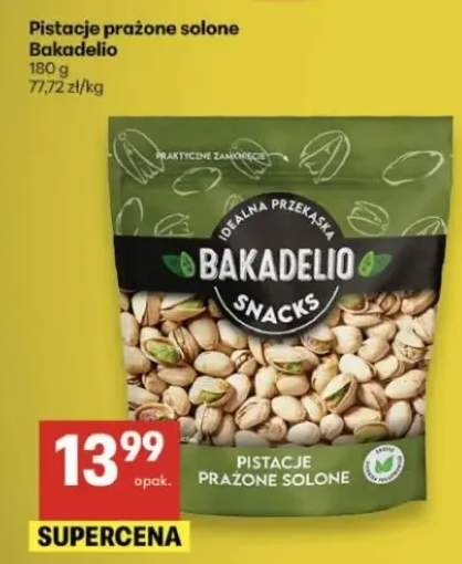 Pistacje prażone solone Bakadelio