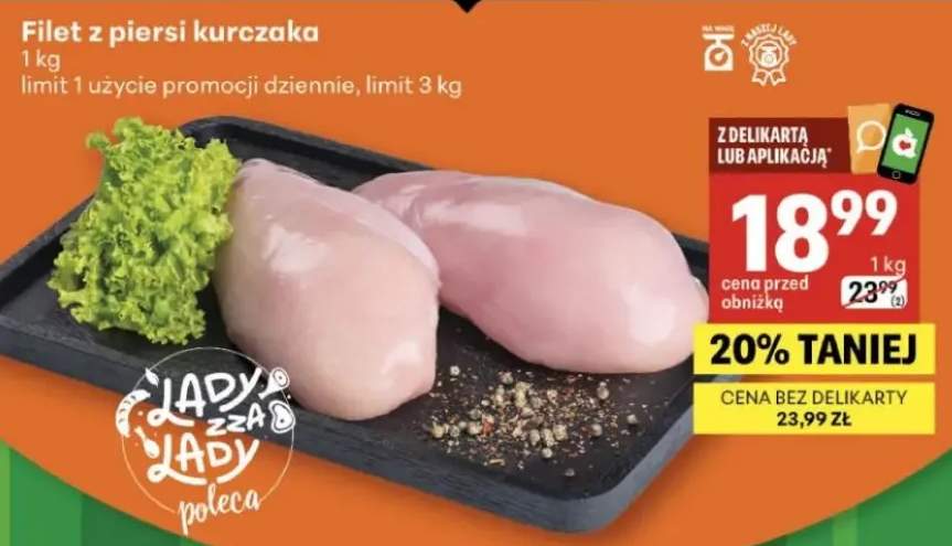 Filet z piersi kurczaka