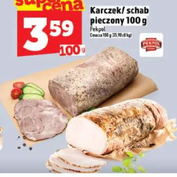 Karczek/schab pieczony
