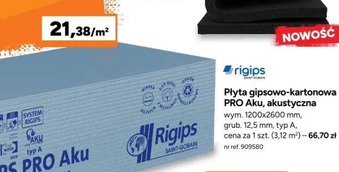 płyta gipsowo-kartonowa