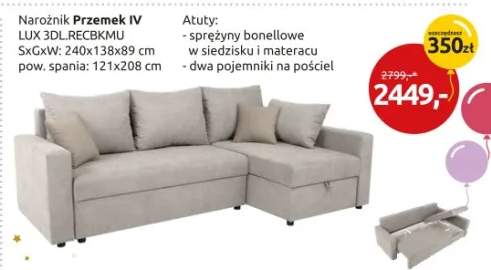 Narożnik Przemek IV LUX 3DL.RECBKMU