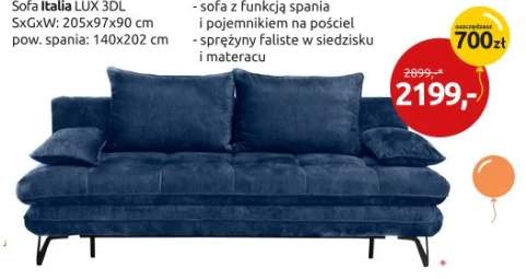 Sofa Italia LUX 3DL