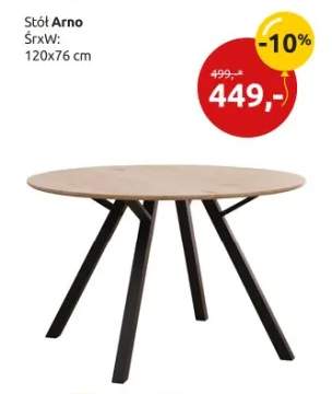 Stół Arno SrxW 120x76 cm
