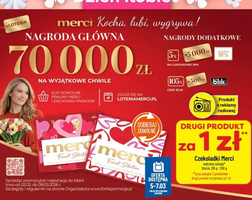 Czekoladki Merci wybrane rodzaje