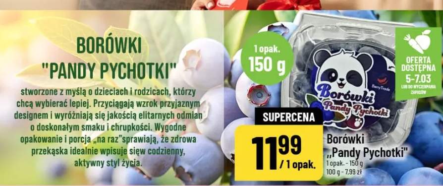 Borówki Pandy Pychotki