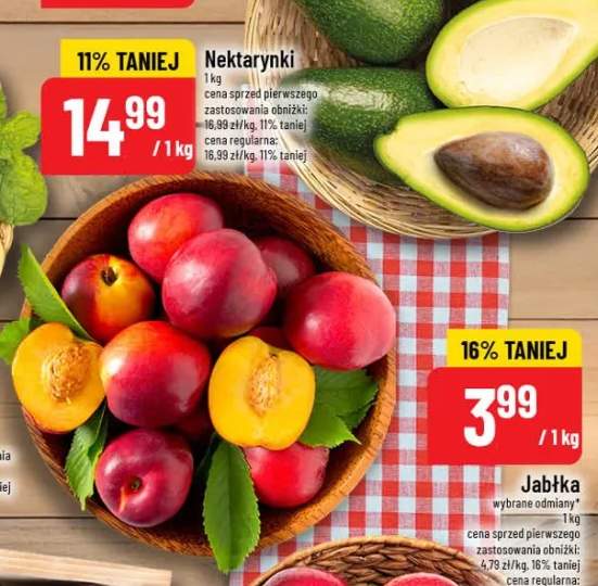 Jabłka wybrany odmian