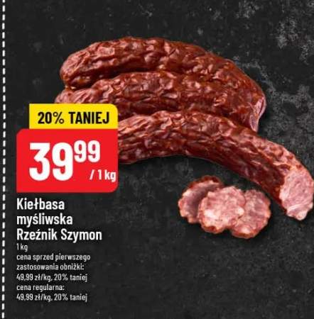 Kiełbasa myśliwska Rzeźnik Szymon