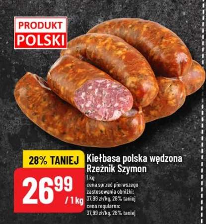 Kiełbasa polska wędzona Rzeźnik Szymon