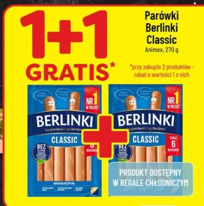 Parówki Berlinki Classic