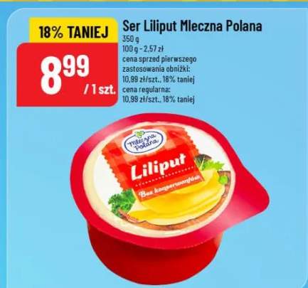 Ser Liliput Mleczna Polana