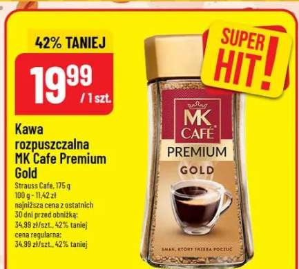 Kawa rozpuszczalna MK Cafe Premium Gold