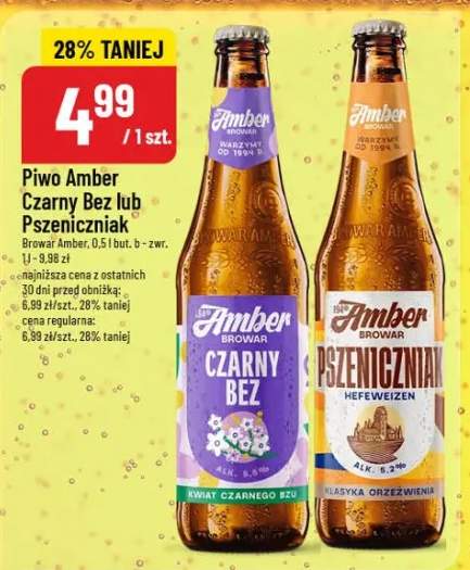 Piwo Pszenicniak Browar Amber