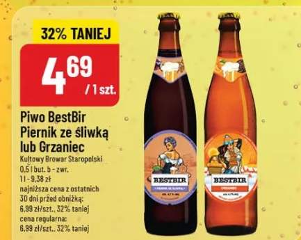 Piwo Grzaniec Kujawski Browar Staropolski