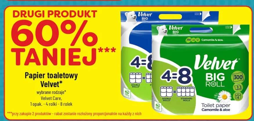 Papier toaletowy Velvet