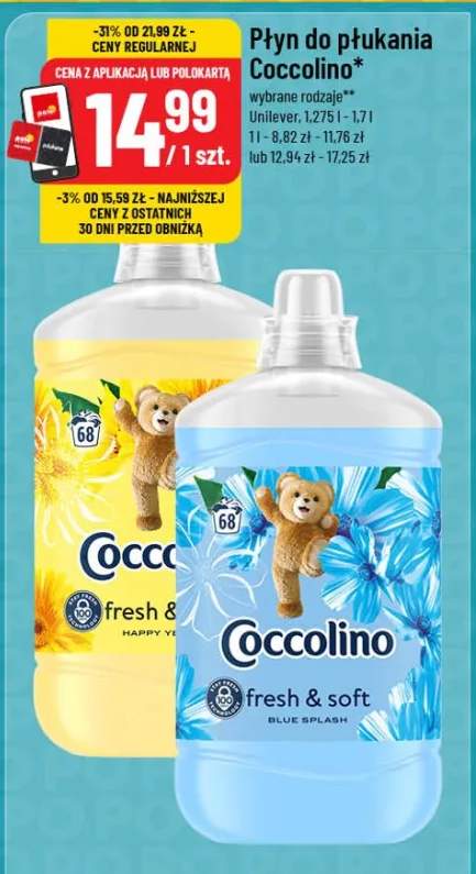 Płyn do płukania Coccolino