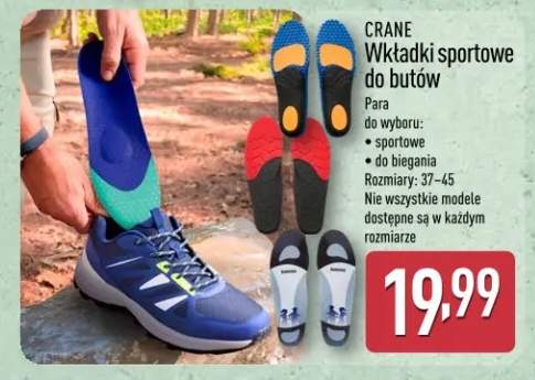 Wkładki sportowe do butów