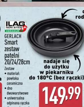 Zestaw patelni 20/24/28cm