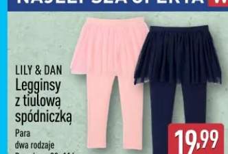 Legginsy z tiulową spódniczką