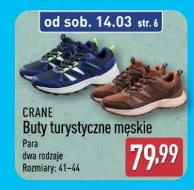 Buty turystyczne męskie