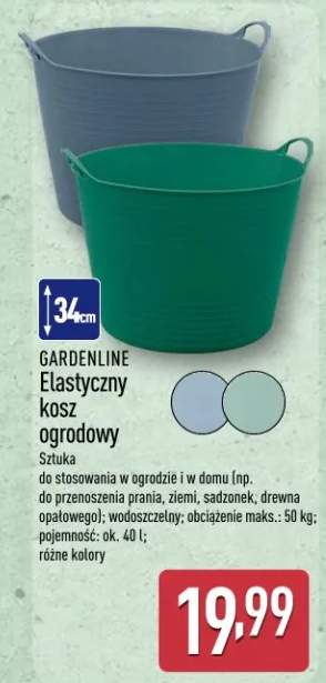 Elastyczny kosz ogrodowy