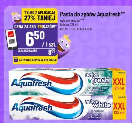 Pasta do zębów Aquafresh