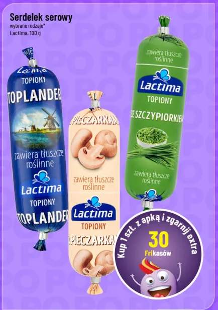 Serdelek serowy wybrane rodzaje