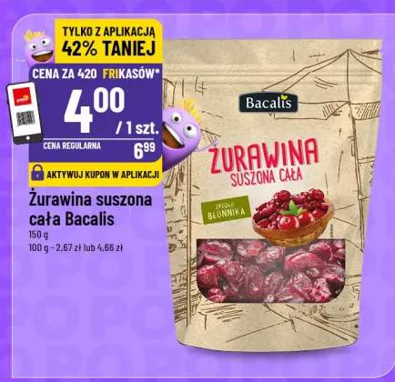 Żurawina suszona cała