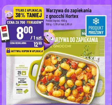 Warzywa do zapiekania z gnocchi