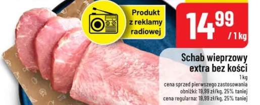 Schab wieprzowy extra bez kości