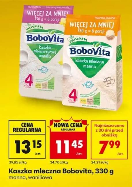 Kaszka mleczna manna