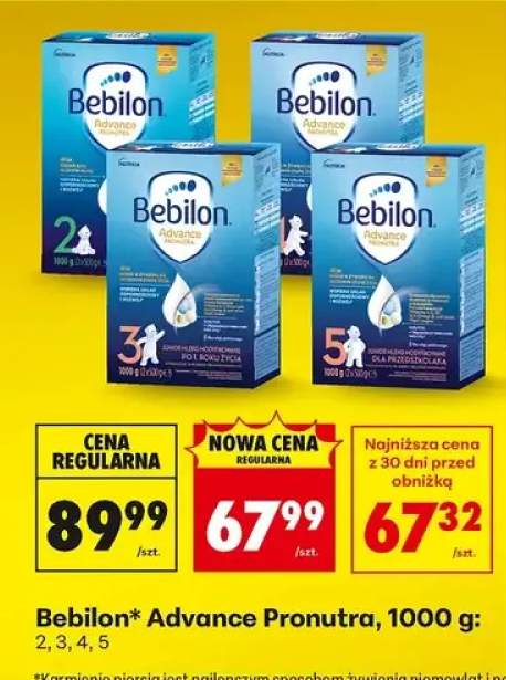 Mleko Advance Pronutra 2, 3, 4, 5