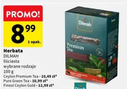 Herbata liściasta wybrane rodzaje