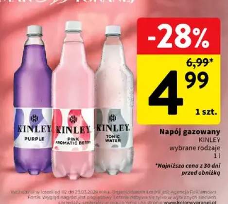 Napój gazowany Purple / Pink Aromatic Berry / Toner Water