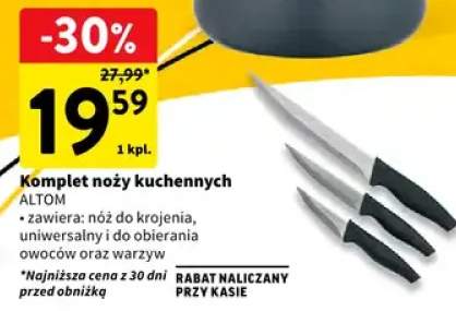 Komplet noży kuchennych