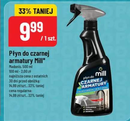 Płyn do czarnej armatury Mill