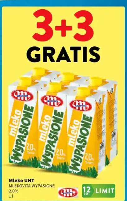 Mleko UHT wypasione 2.0%