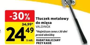 Tłuczek metalowy do mięsa