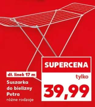 Suszarka do bielizny Petra różne rodzaje