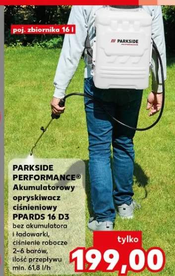 Akumulatorowy opryskiwacz ciśnieniowy PPARDS 16 D3