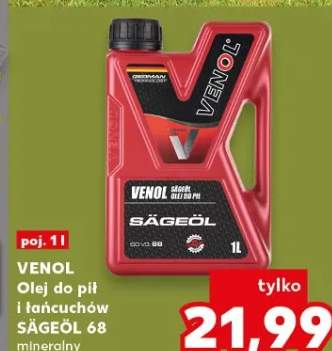 Olej do pił i łańcuchów SÄGEÖL 68 mineralny