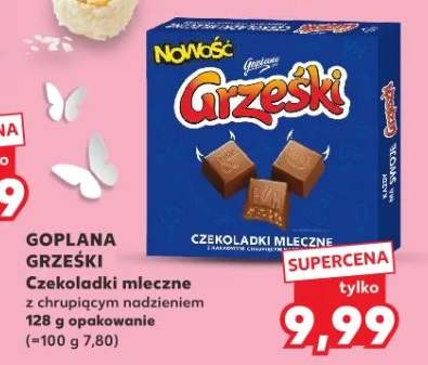 Czekoladki mleczne z chrupiącym nadzieniem