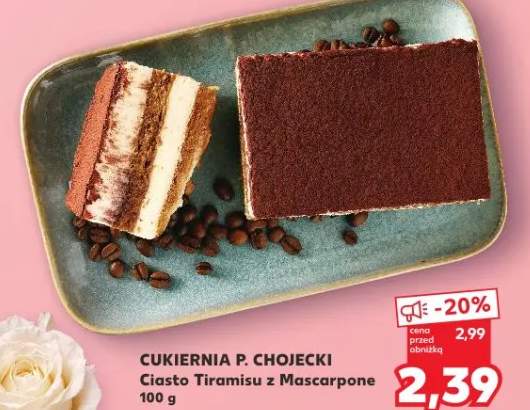 Ciasto Tiramisu z Mascarpone