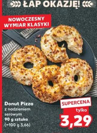 Donut Pizza z nadzieniem serowym