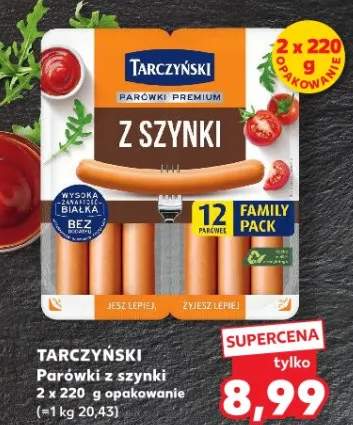 Parówki z szynki