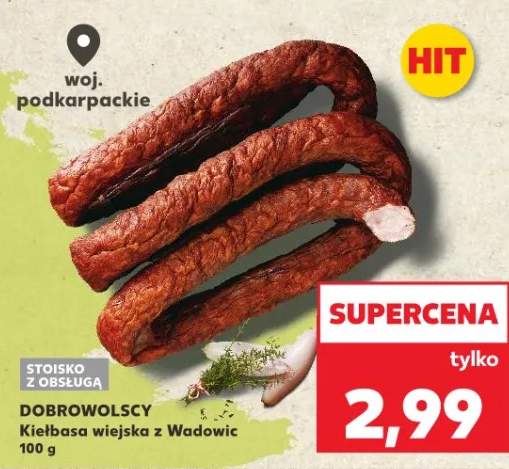 Kiełbasa wiejska z Wadowic