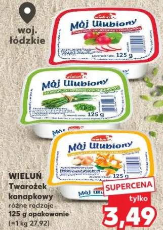 Twarożek kanapkowy różne rodzaje