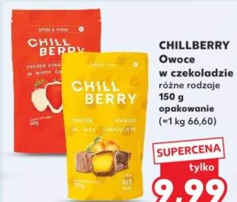 Owoce w czekoladzie różne rodzaje