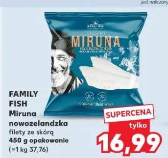 Miruna nowozelandzka filety ze skórą