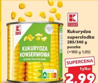 Kukurydza konserwowa