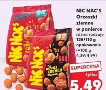 Orzeszki ziemne w panierce różne rodzaje